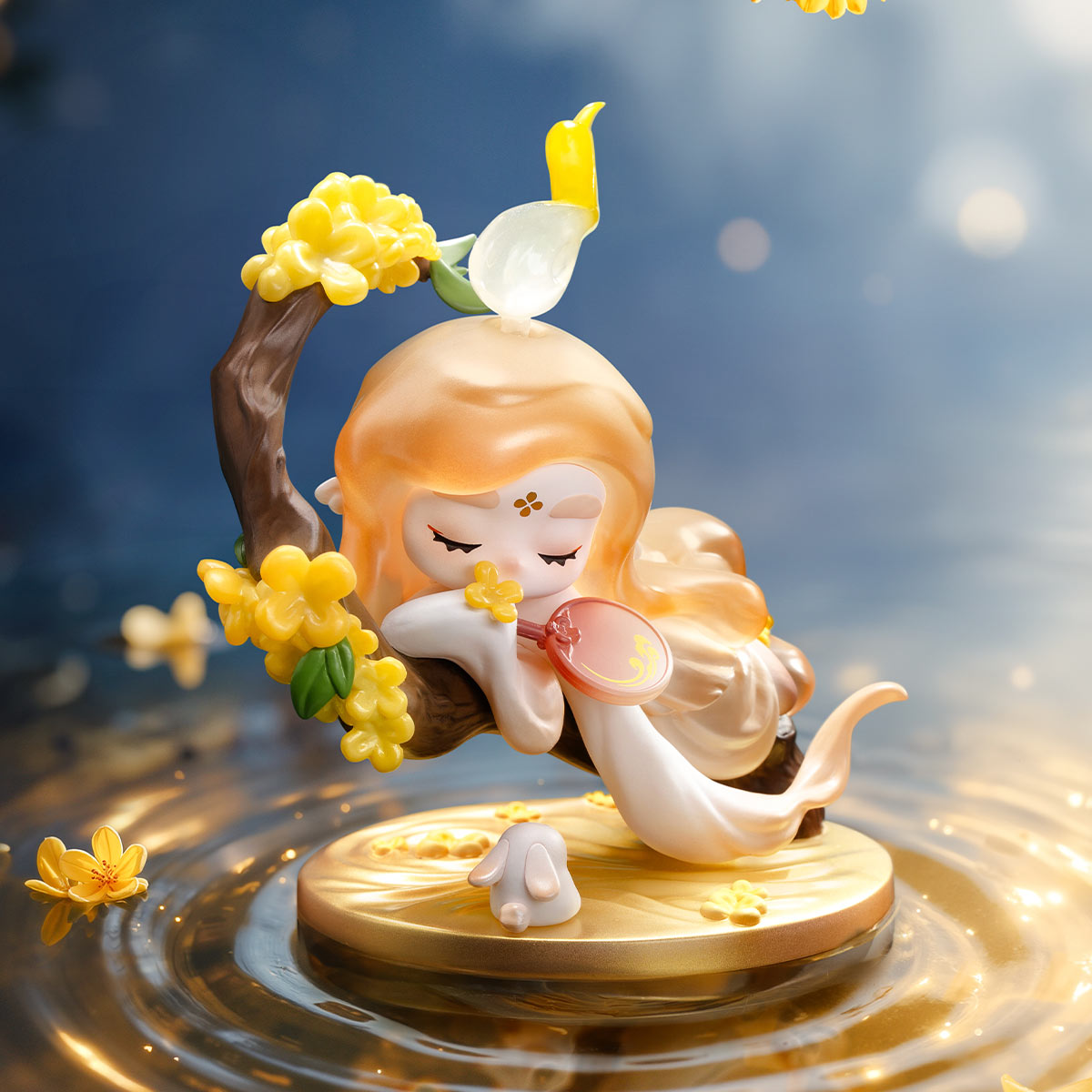 857. CHAKA Moon Gazing Figure