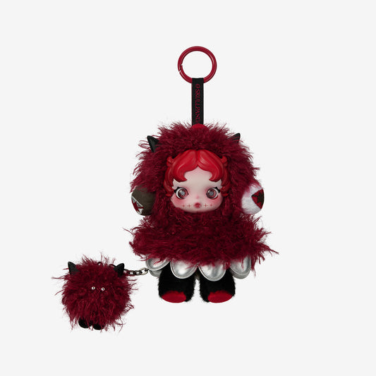 876. SKULLPANDA You Found Me! Series Plush Doll Pendant
