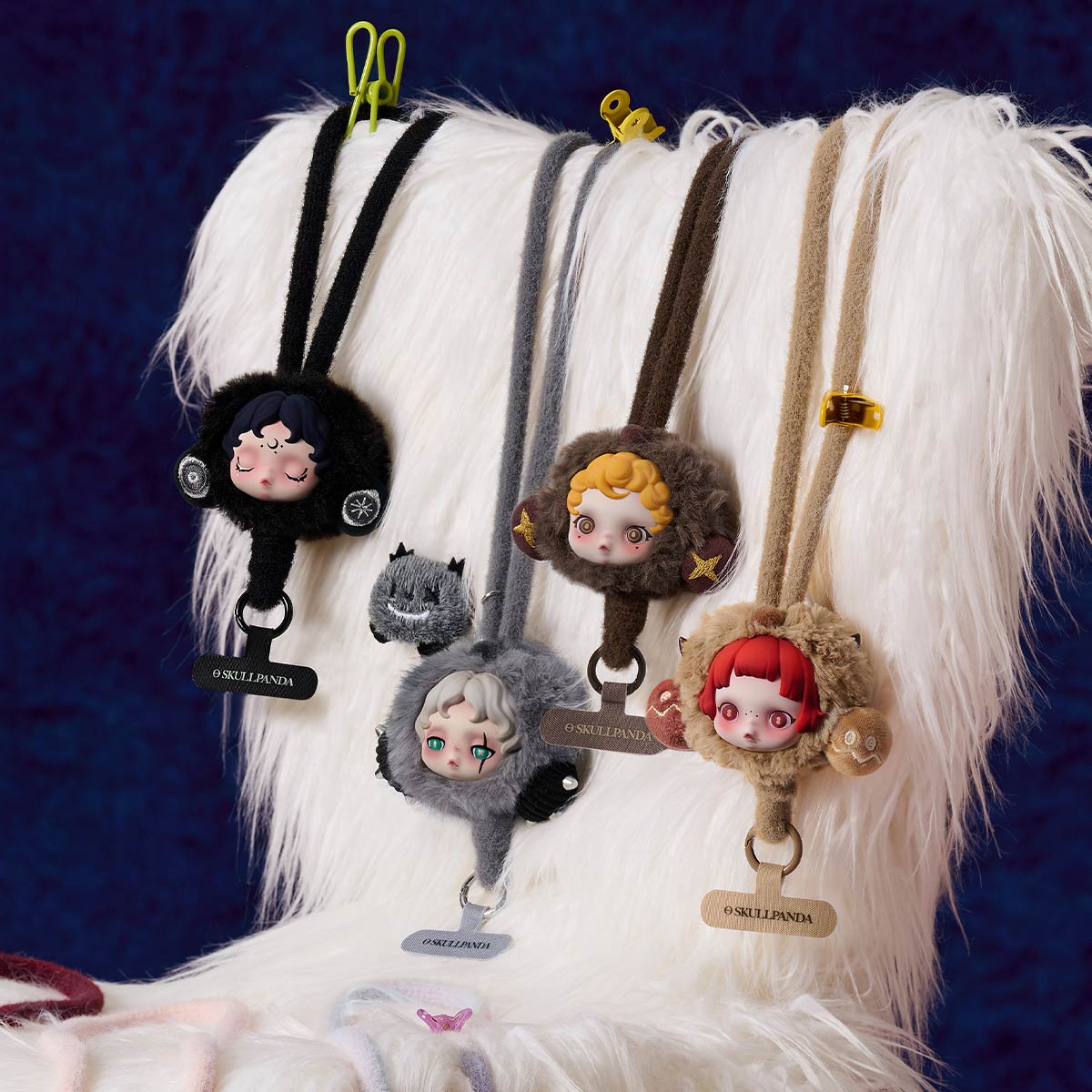 879. SKULLPANDA You Found Me！Series Phone Lanyard