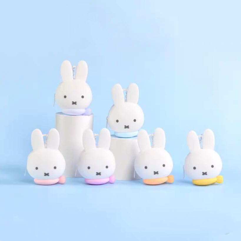 869. MIFFY Silicone Earphone Bag Series Blind Box