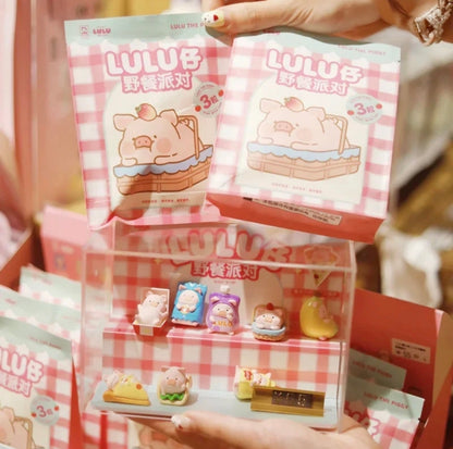 882. LULU THE PIGGE Picnic Party Series Mini Beans Blind Bag