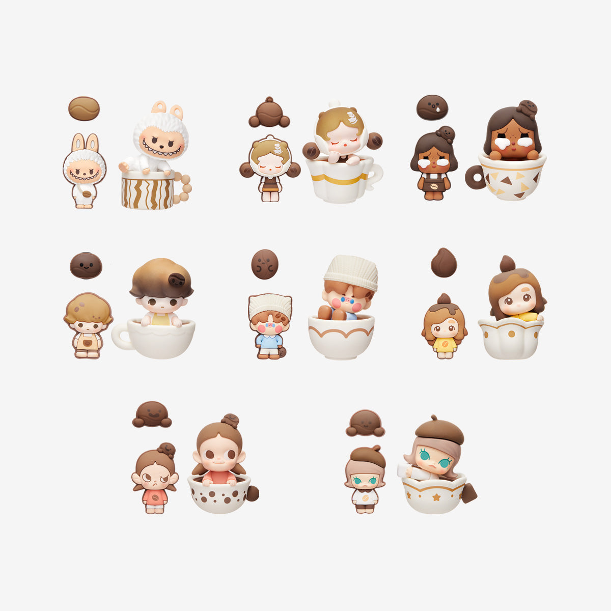 907. POP BEAN Coffee Factory Series-Decoration Charm