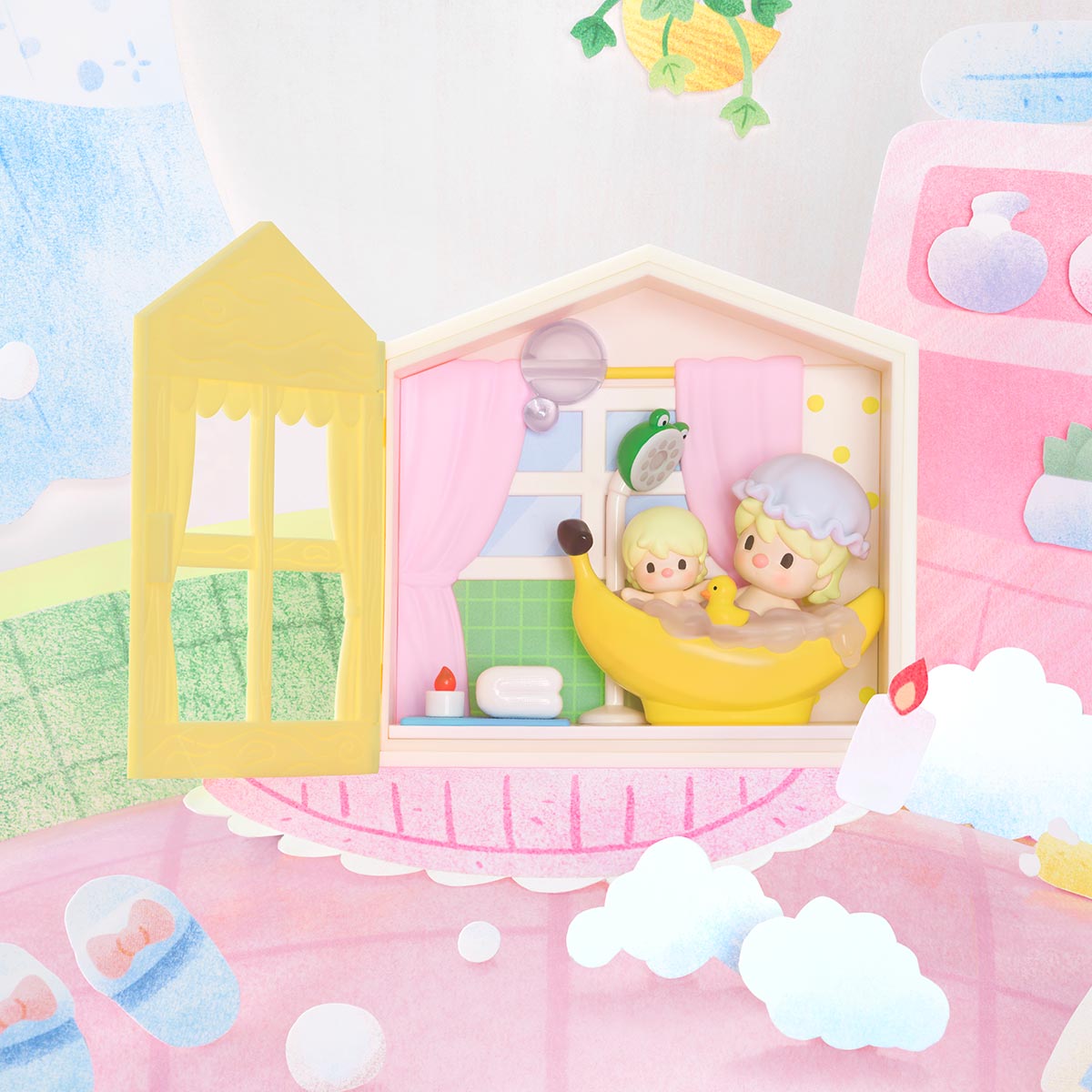 902. Sweet Bean Celebrate Ordinary Days Series Scene Sets