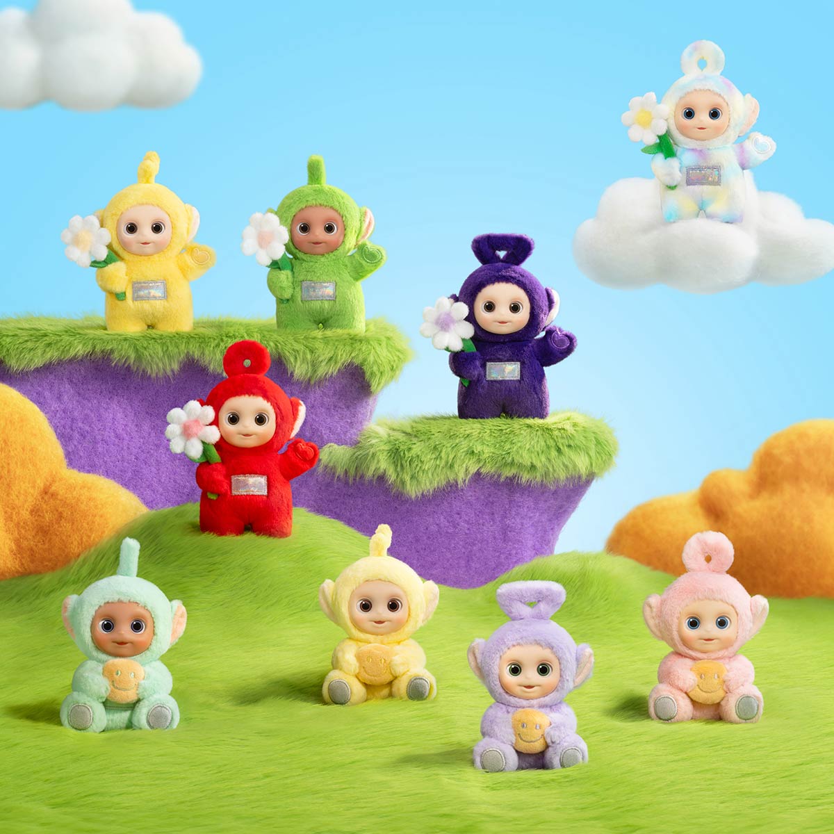 900. Teletubbies "Say Hello" Series Figures