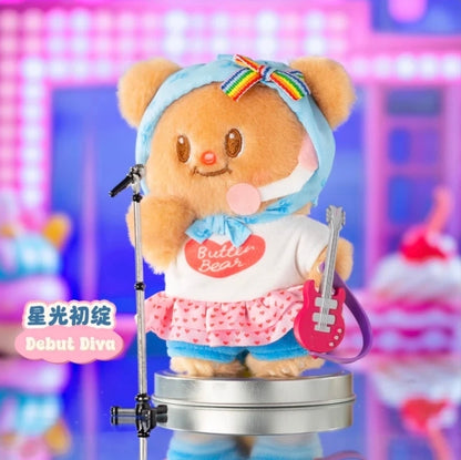 889. Butterbear Buttery World V2 Series PLush Blind Box