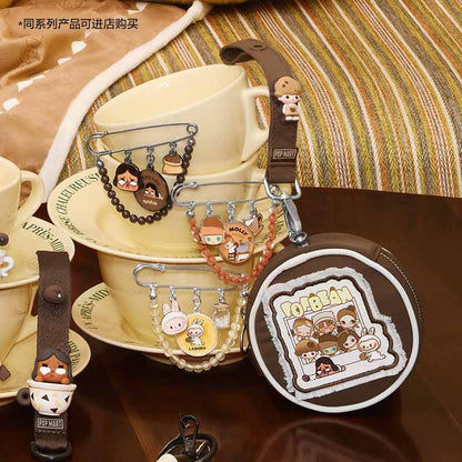 906. POP BEAN Coffee Factory Series - Preforated Hand Bag