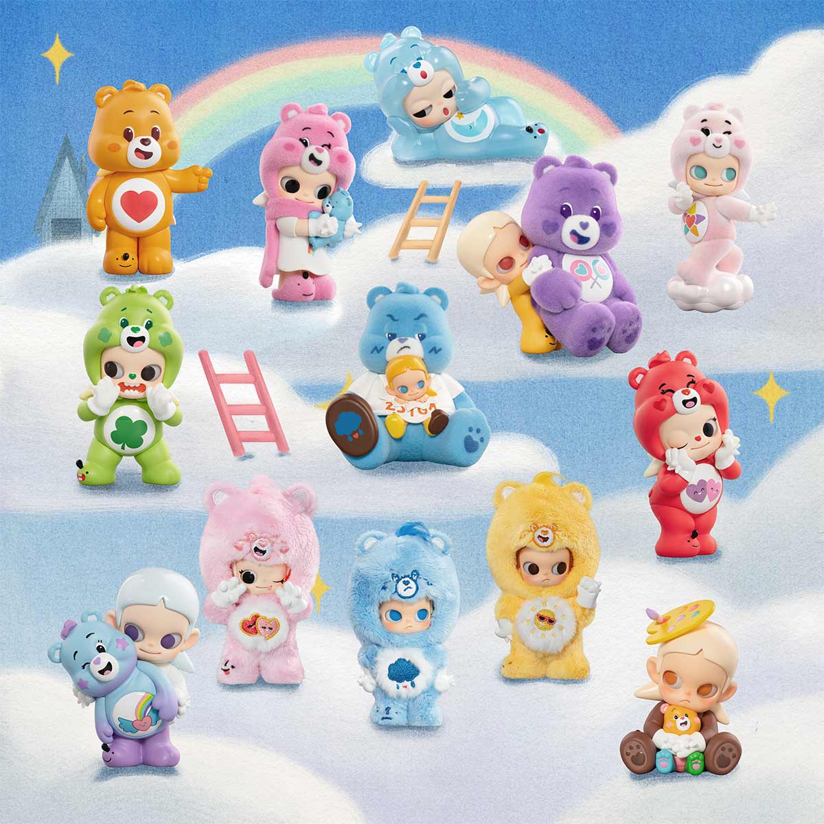 924. Zsiga × Care Bears Series Figures