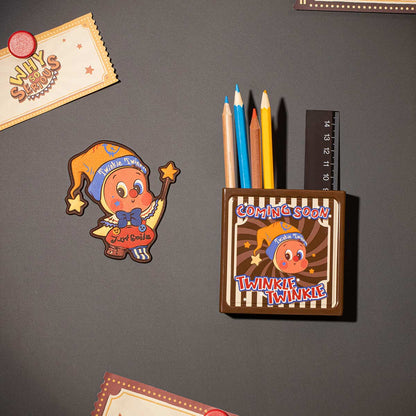 954. WHY SO SERIOUS Series - Magnetic Sealing Clip Storage Box Set