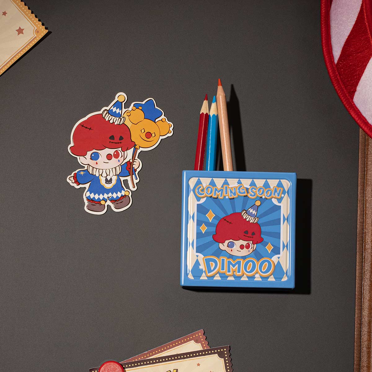 954. WHY SO SERIOUS Series - Magnetic Sealing Clip Storage Box Set