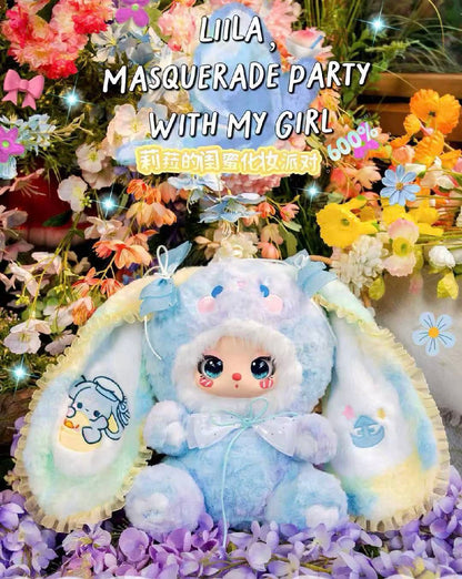 946. Liila's Masquerade Party With My Girl 600% V3 Series Plush Blind Box