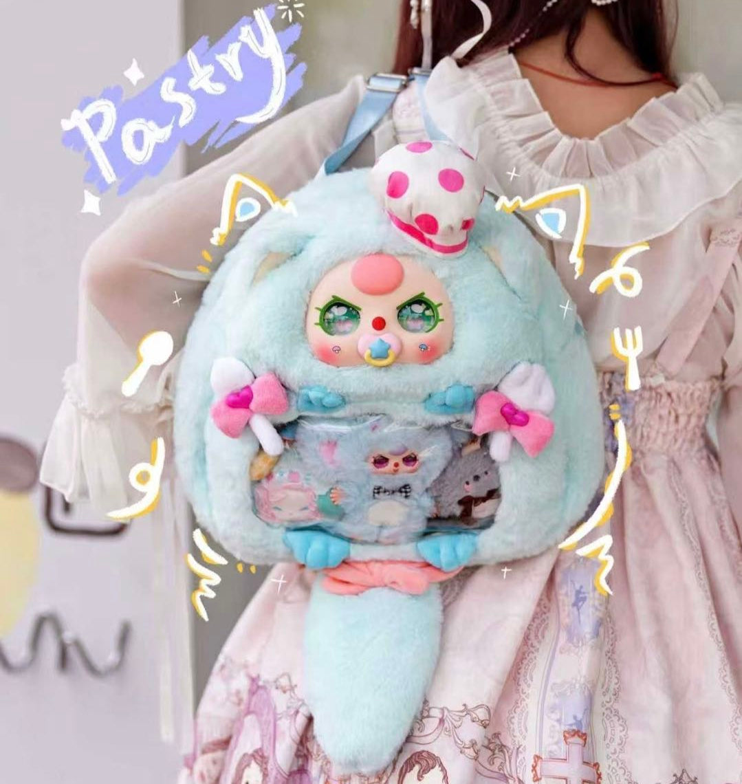 943. Baby Three 400% Itabag Backpack Plush Series Blind Box