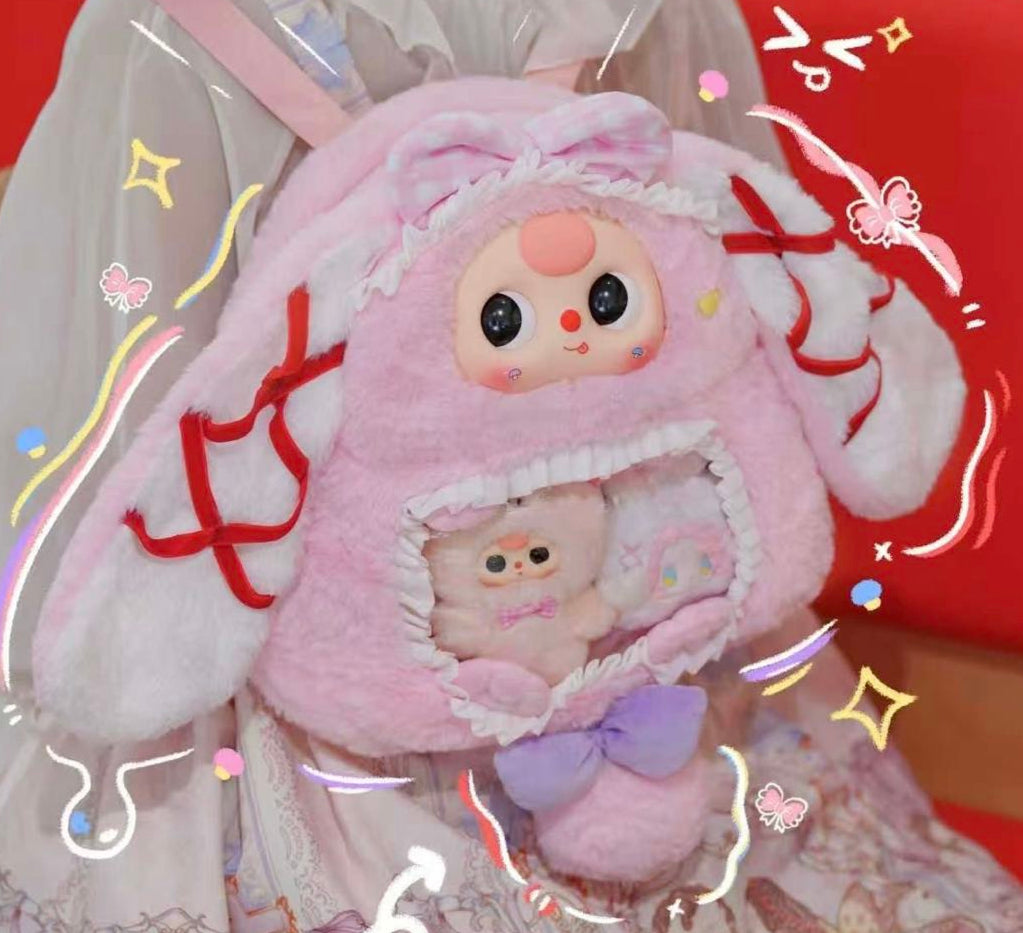 943. Baby Three 400% Itabag Backpack Plush Series Blind Box