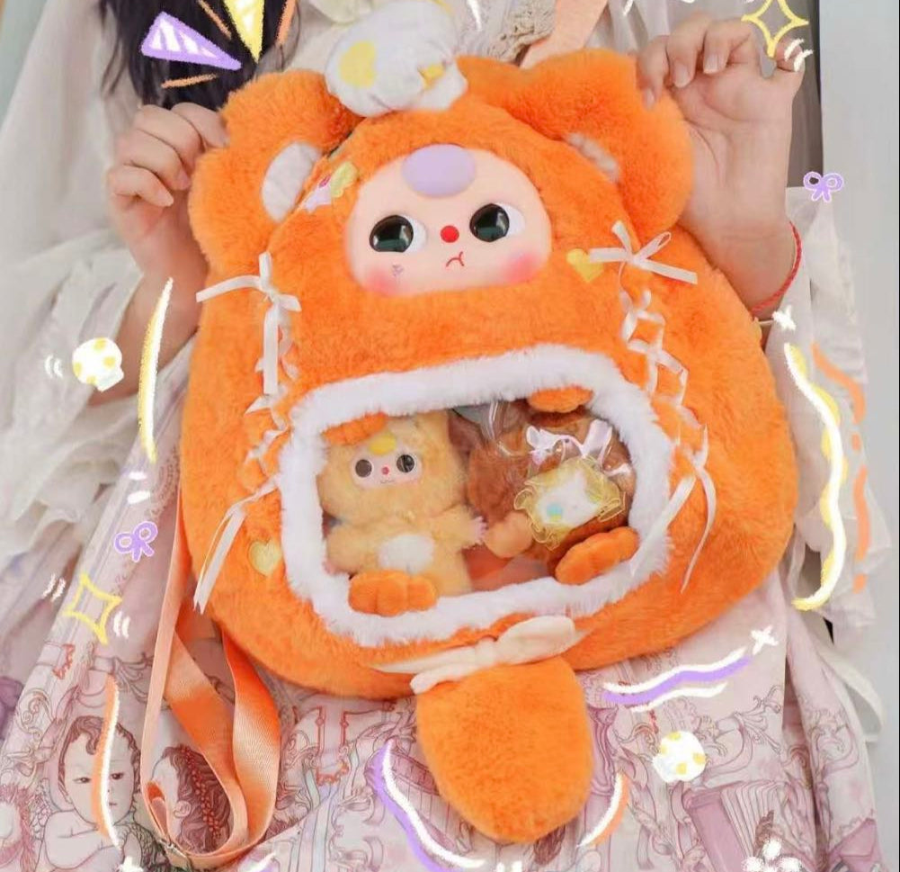 943. Baby Three 400% Itabag Backpack Plush Series Blind Box