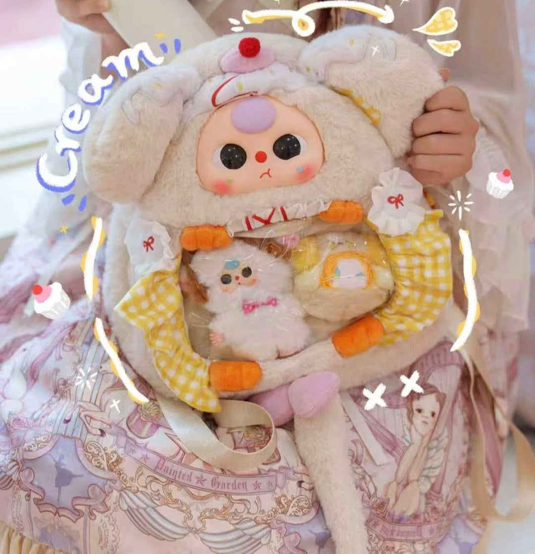 943. Baby Three 400% Itabag Backpack Plush Series Blind Box