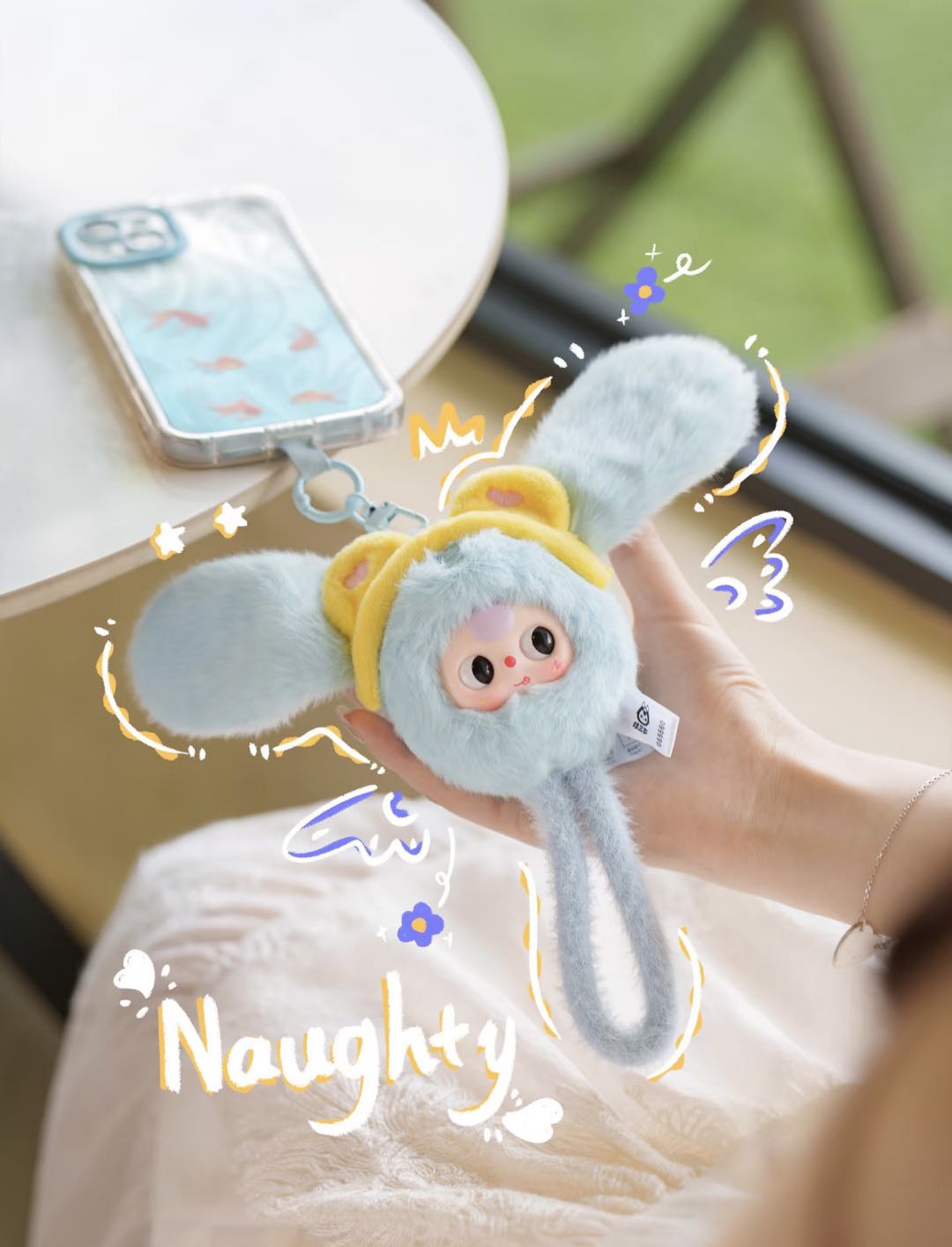 948. Baby Three Wrist Strap Series Plush Blind Box