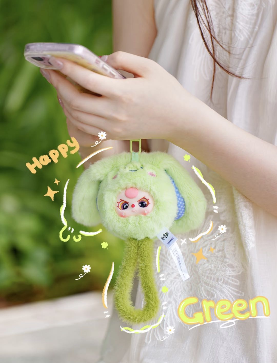 948. Baby Three Wrist Strap Series Plush Blind Box