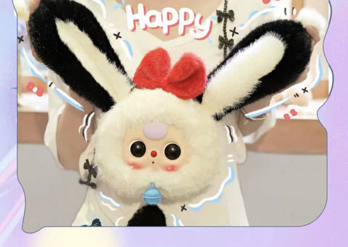 949. Baby Three Lucky Rabbit Series Zipper Bag Blind Box