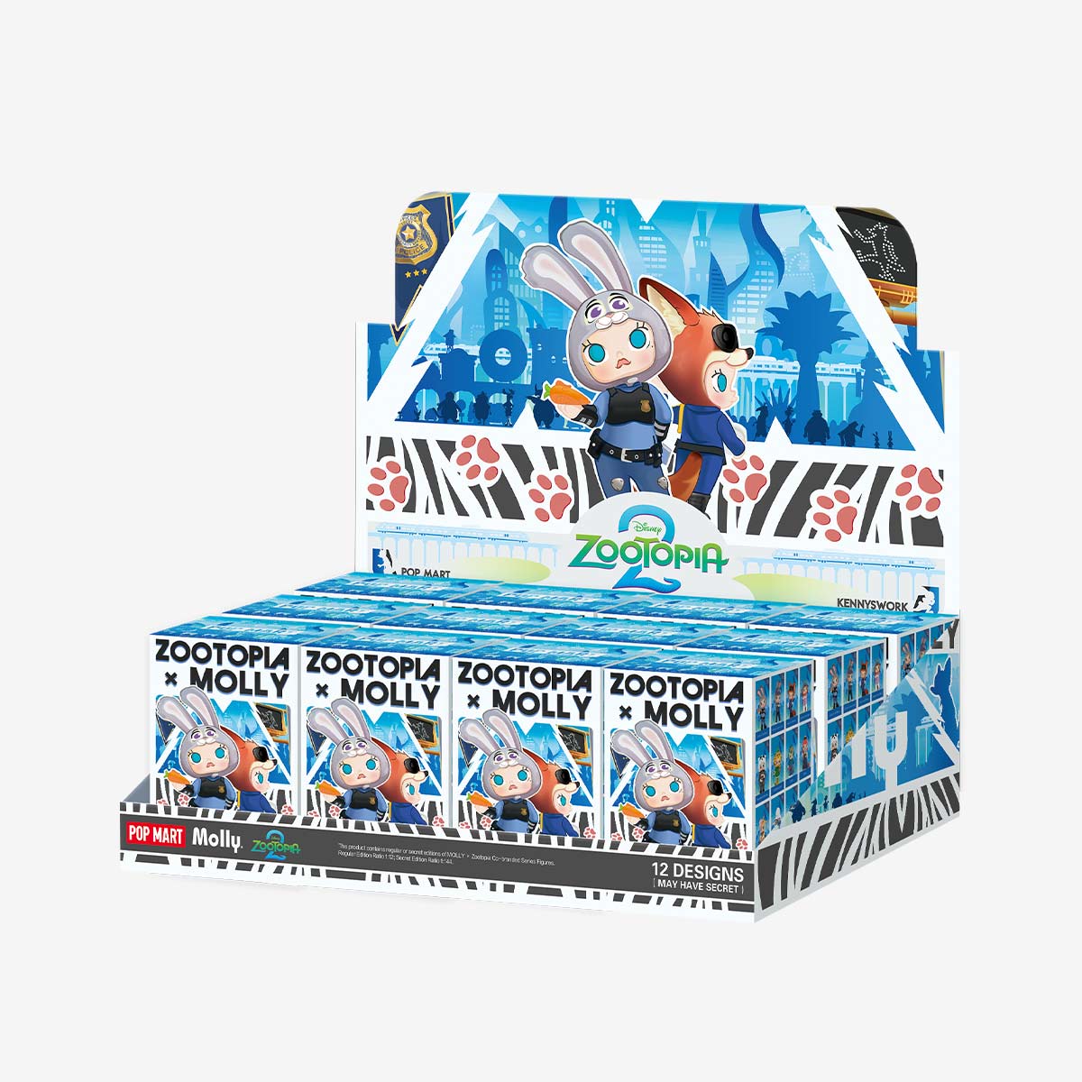 978. MOLLY × Zootopia Co-branded Series Figures