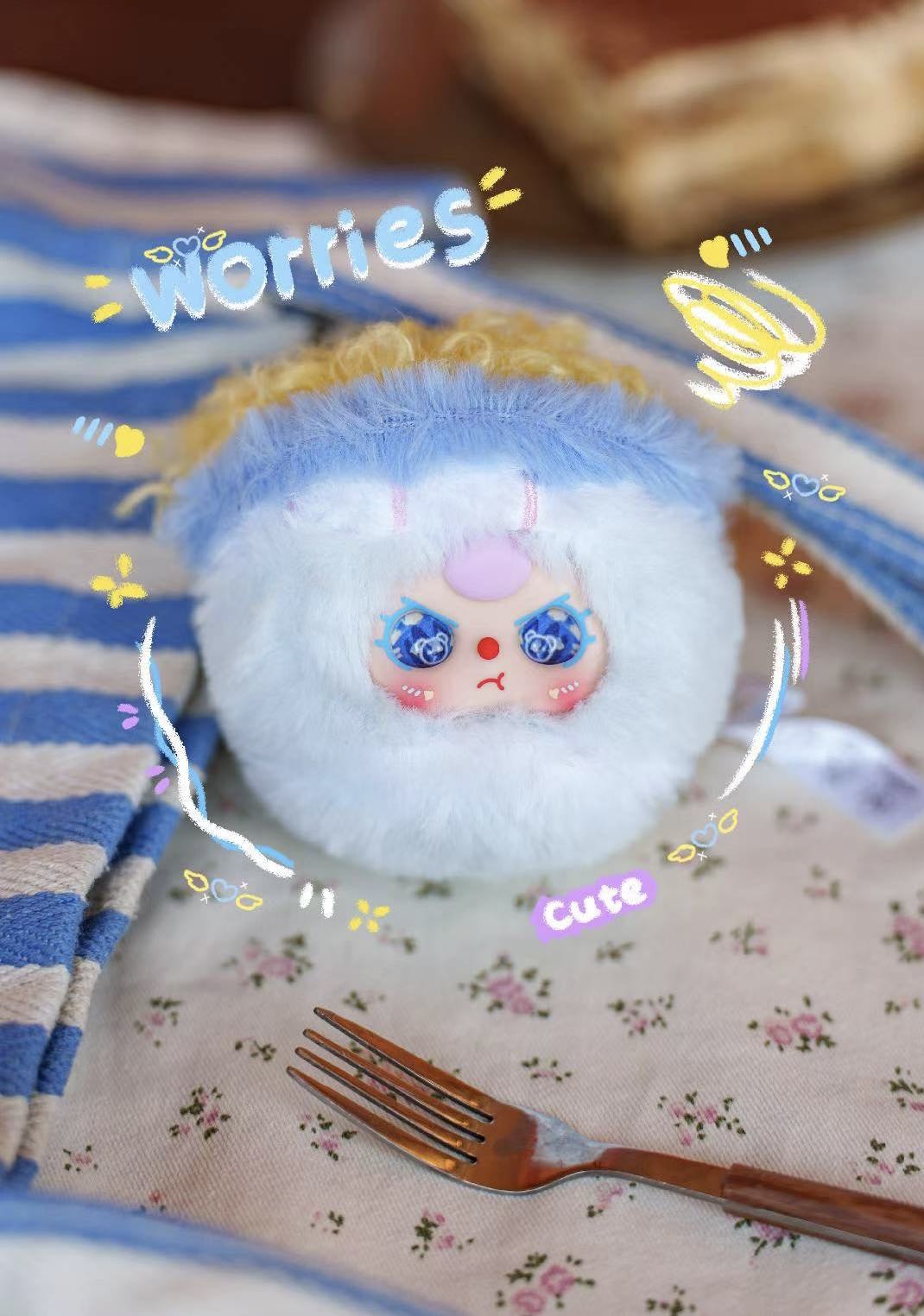 969. Baby Three Big Bite Series Plush Blind Box