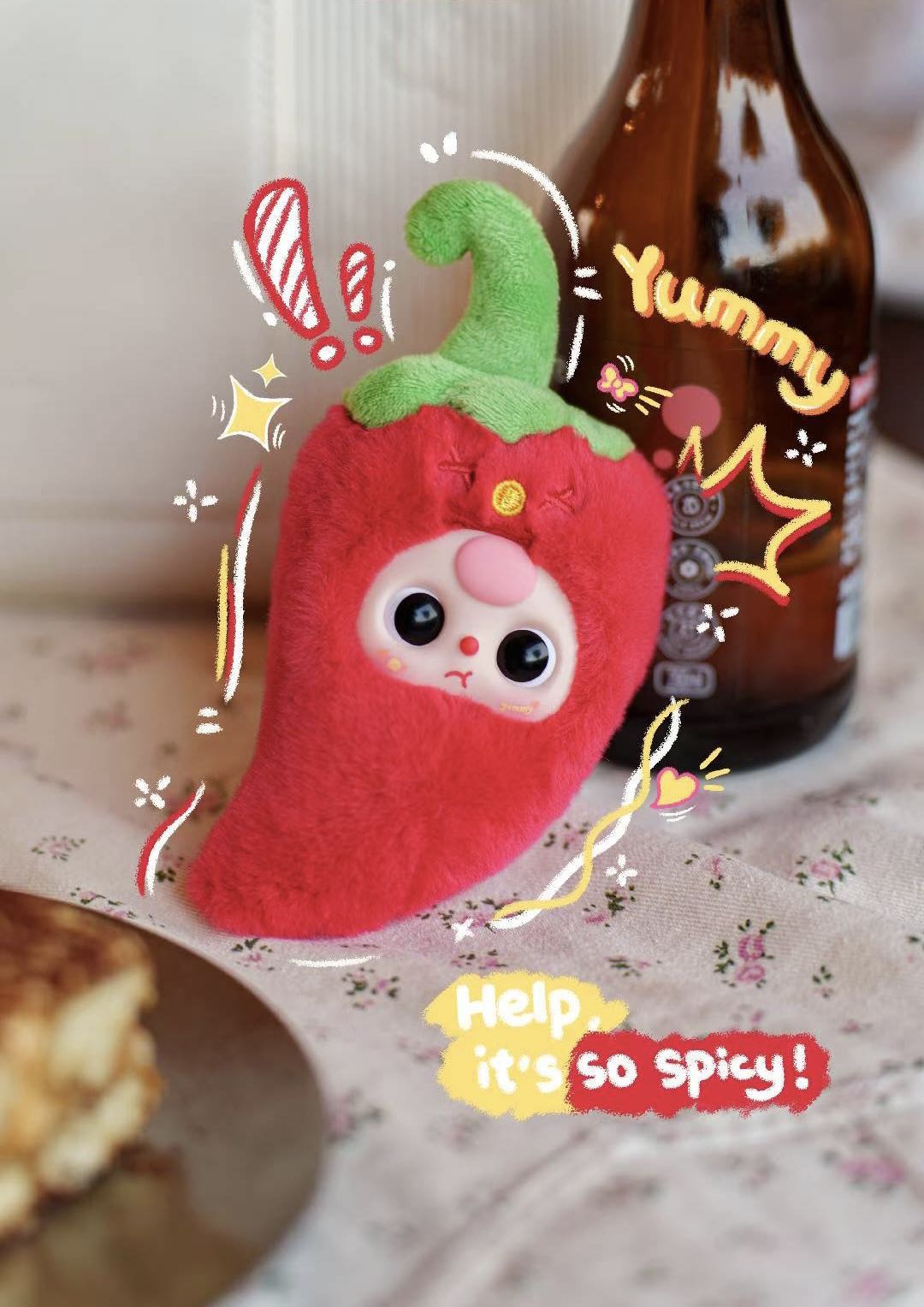 969. Baby Three Big Bite Series Plush Blind Box