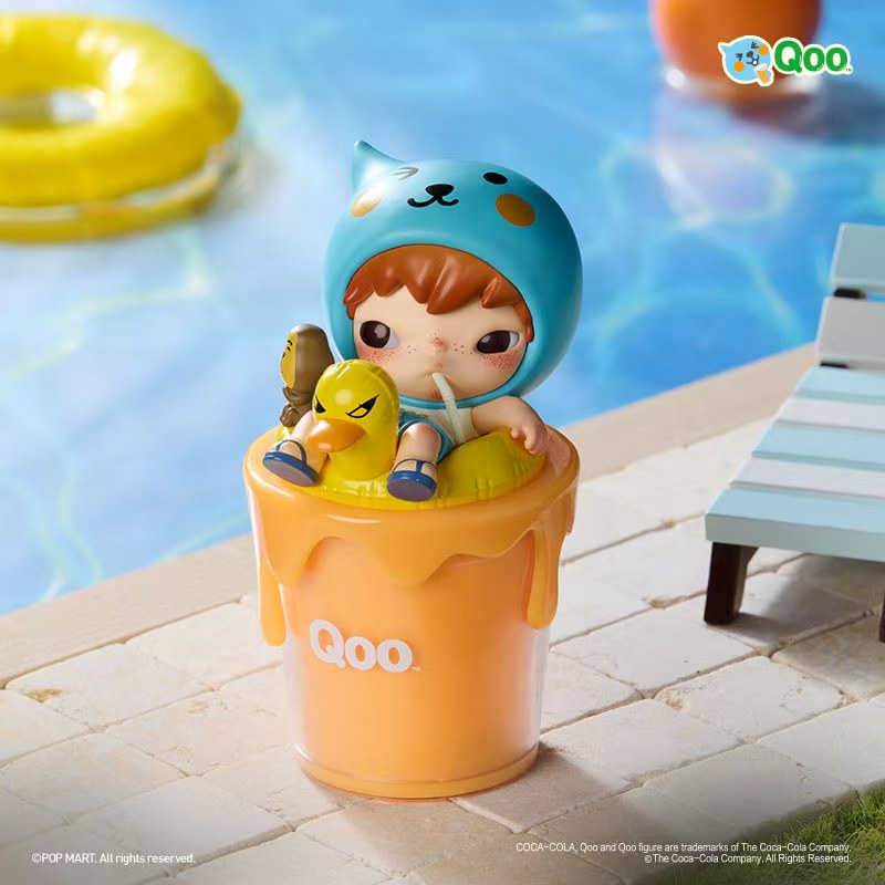 972. Hirono × Qoo Blushing After Drink Series Hanging Card