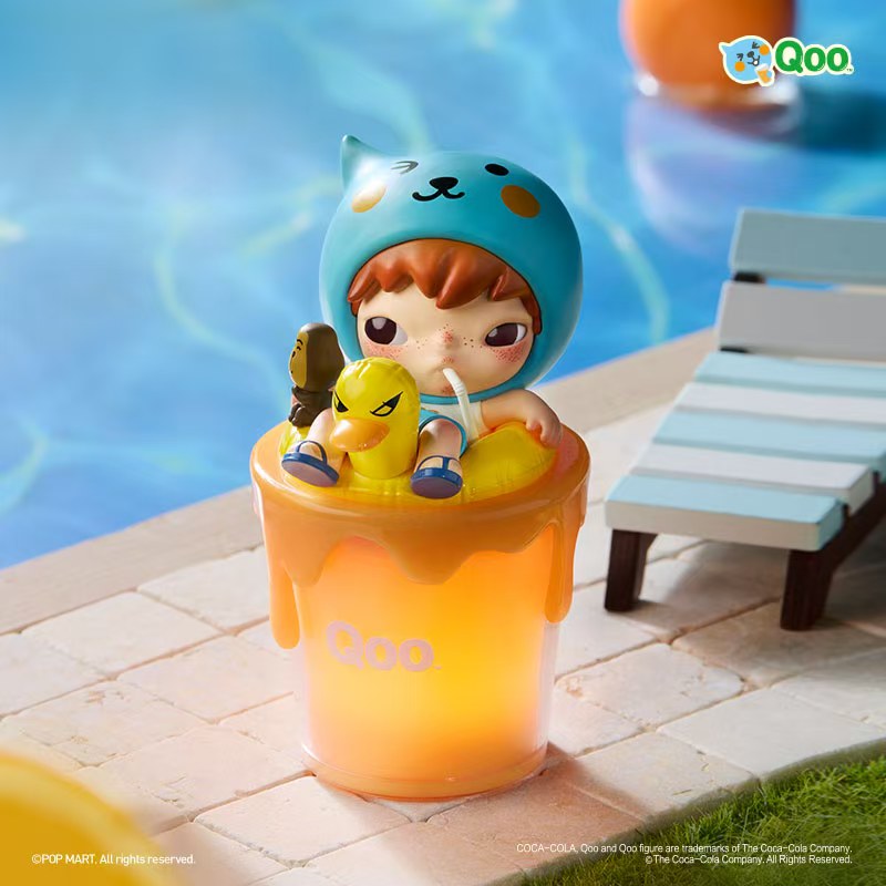 972. Hirono × Qoo Blushing After Drink Series Hanging Card