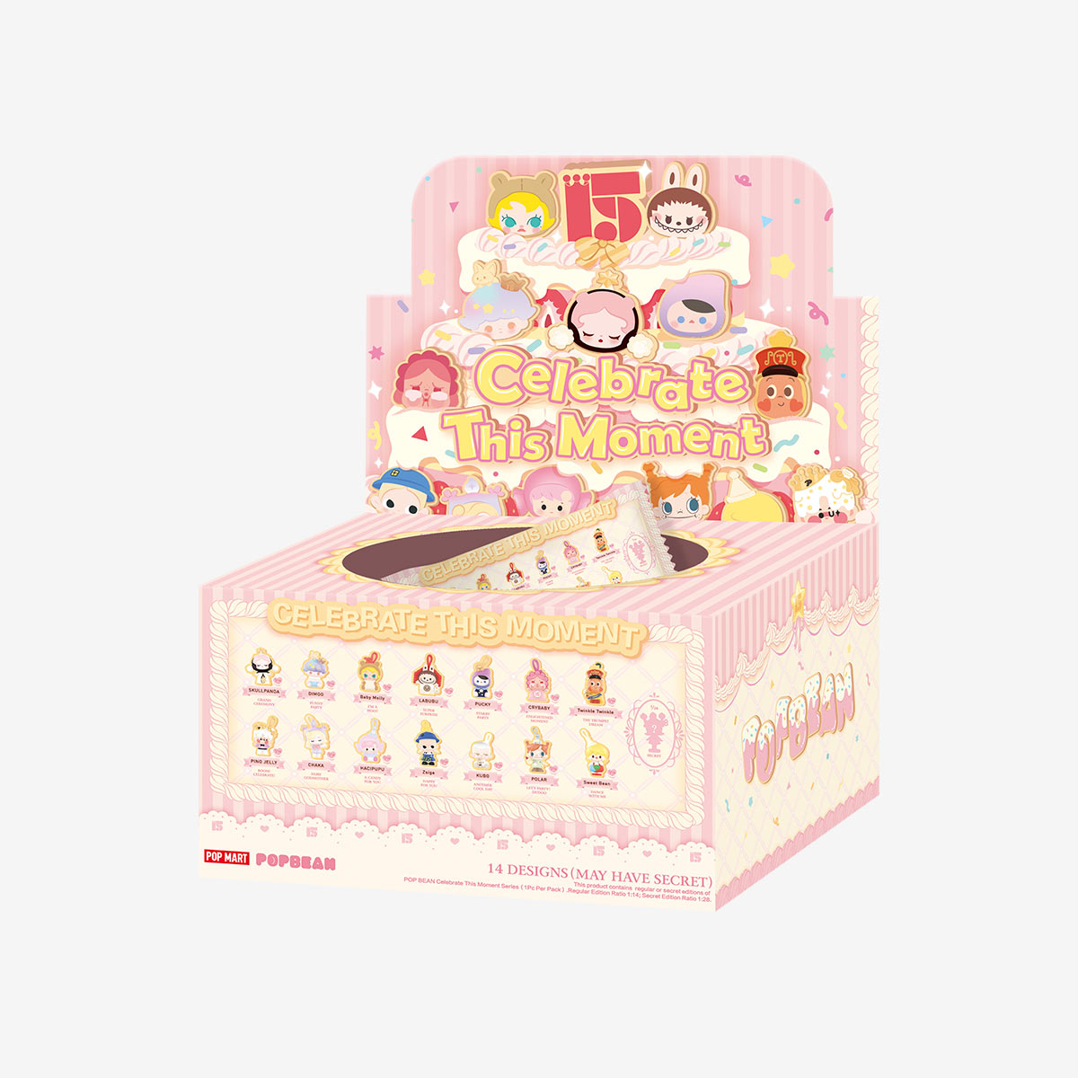 1013. POP BEAN Celebrate This Moment Series（1Pc Per Pack）