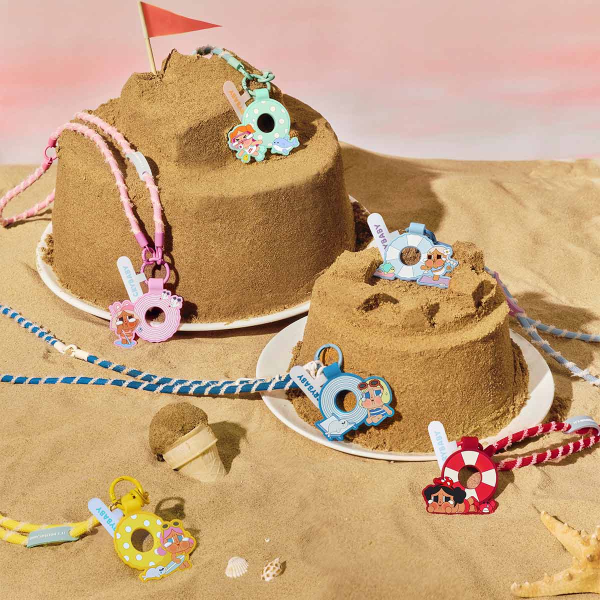 1031. CRYBABY Vacation Mode On Series-Long Lanyard Blind Box