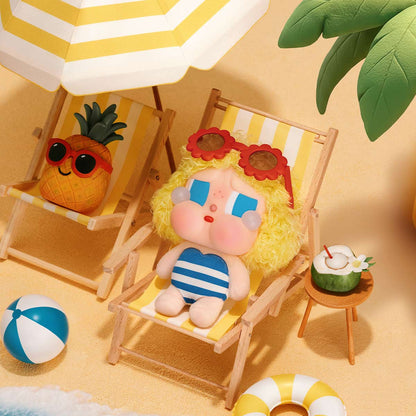 1027. CRYBABY Vacation Mode On Series-Vinyl Plush Pendant Blind Box