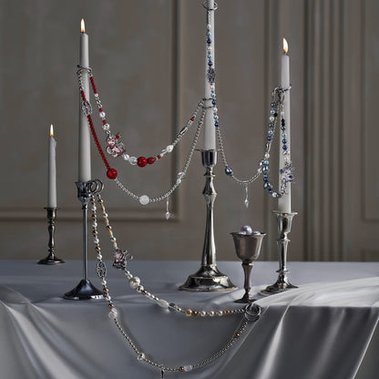 1021. SKULLPANDA The Feast Begins Series Multifunctional Pendant Set