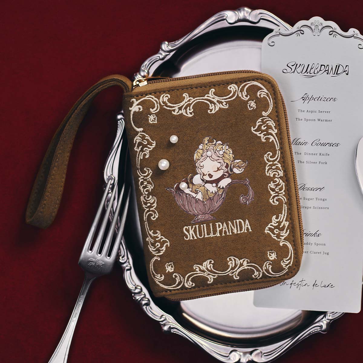 1020. SKULLPANDA The Feast Begins Series Passport Cover