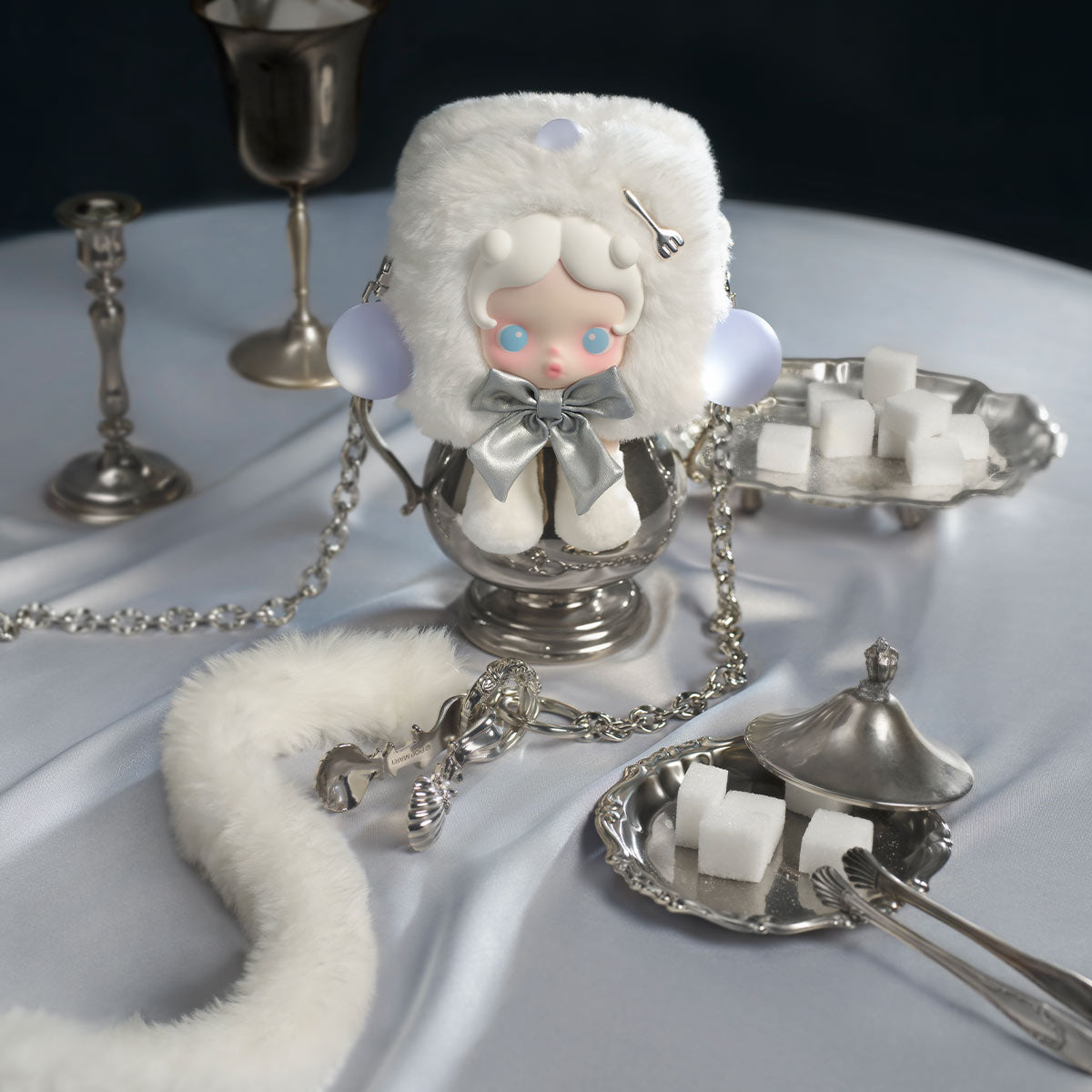 1026. SKULLPANDA The Feast Begins Series Mini Bag-The Sugar Tongs