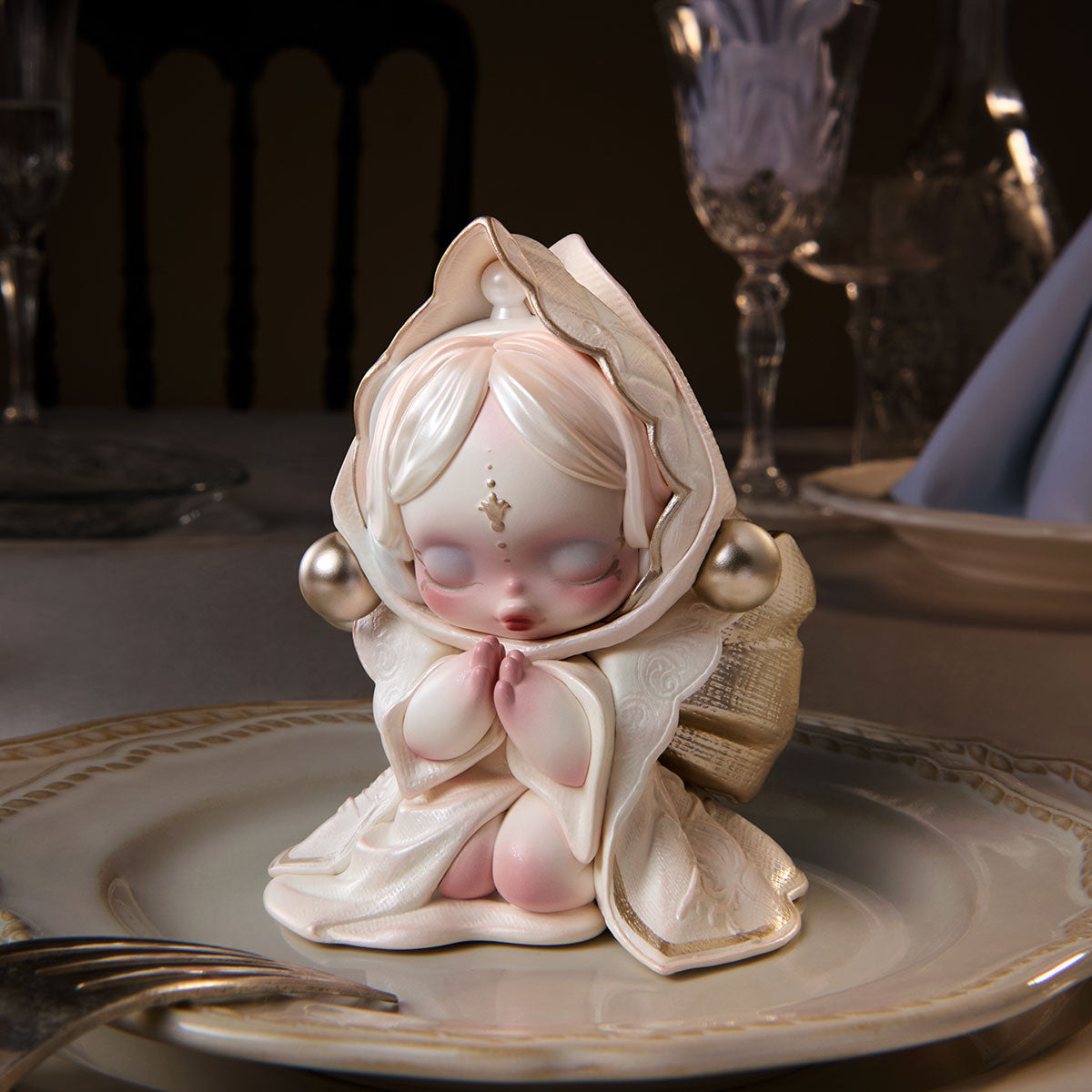 1019. SKULLPANDA The Feast Begins Series Figures