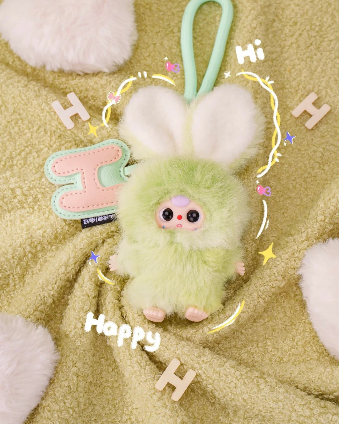1014. Baby Three Super Mini Bunny Series Plush Blind Box