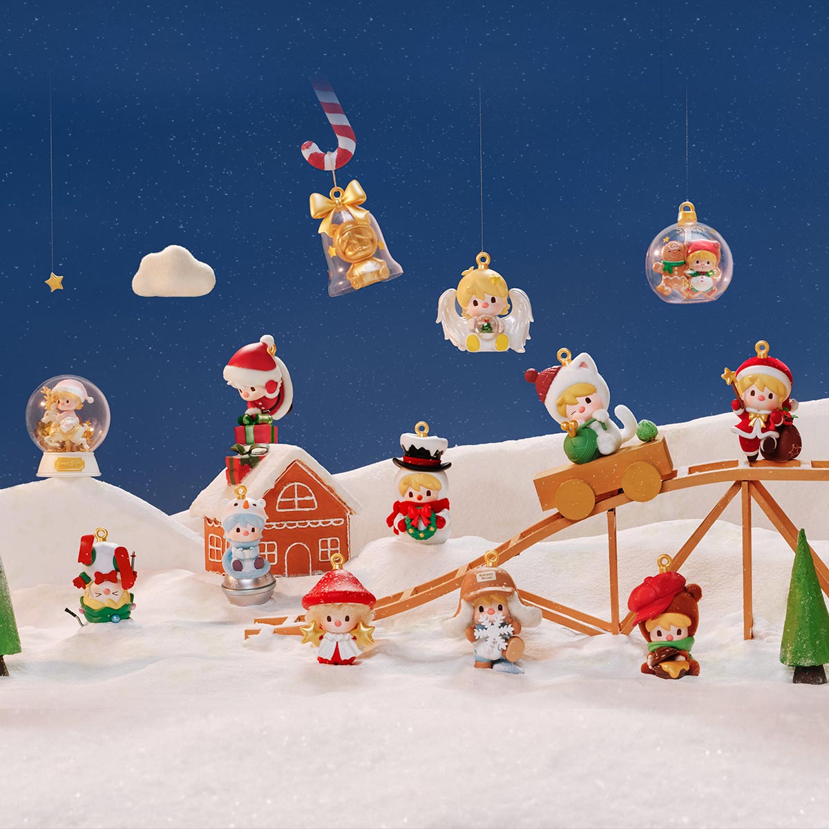 1052. Sweet Bean Your Exclusive Holiday Series Figures