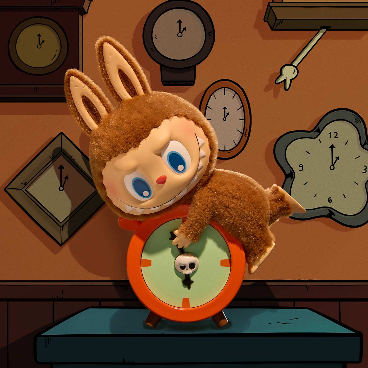 1071. THE MONSTERS 1:00 A.M. Series Figures