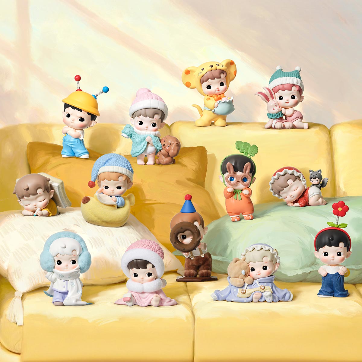 1098. HACIPUPU Whispers of My World Series Figures