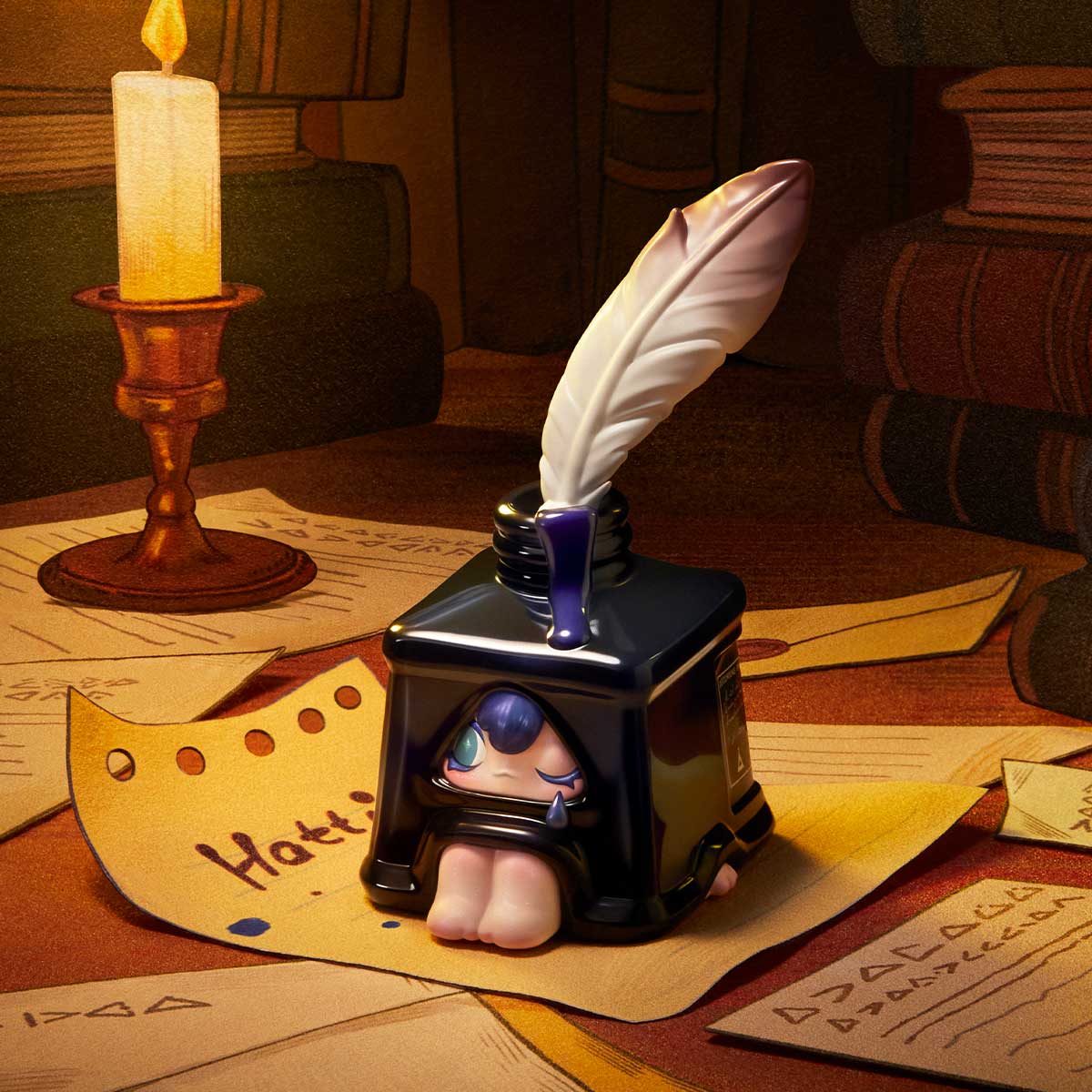 1117. 1001MOONS Where’s the Elephant Slide Series Figures