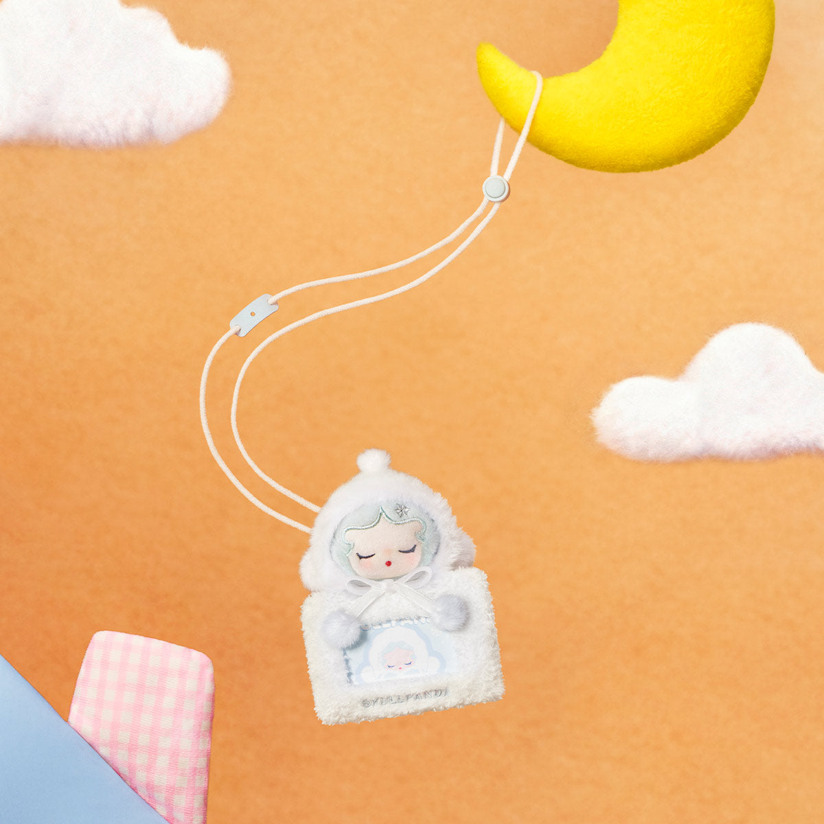 1125. POP BEAN Fluffy & Cozy Series-Card Holder Pendant Blind Box