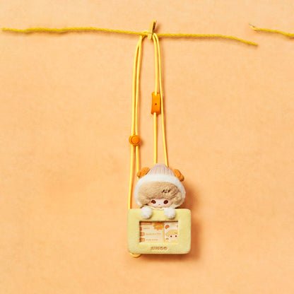 1125. POP BEAN Fluffy & Cozy Series-Card Holder Pendant Blind Box