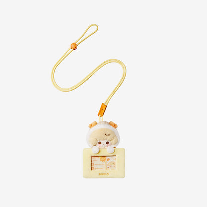 1125. POP BEAN Fluffy & Cozy Series-Card Holder Pendant Blind Box