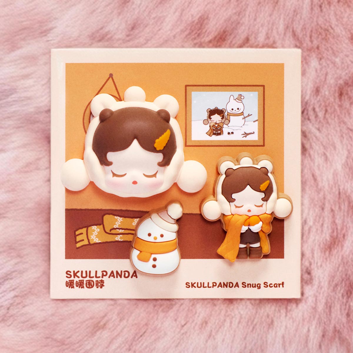 1126. POP BEAN Fluffy & Cozy Series-Decorative Charm Blind Box