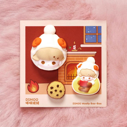1126. POP BEAN Fluffy & Cozy Series-Decorative Charm Blind Box