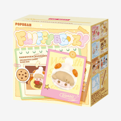 1126. POP BEAN Fluffy & Cozy Series-Decorative Charm Blind Box