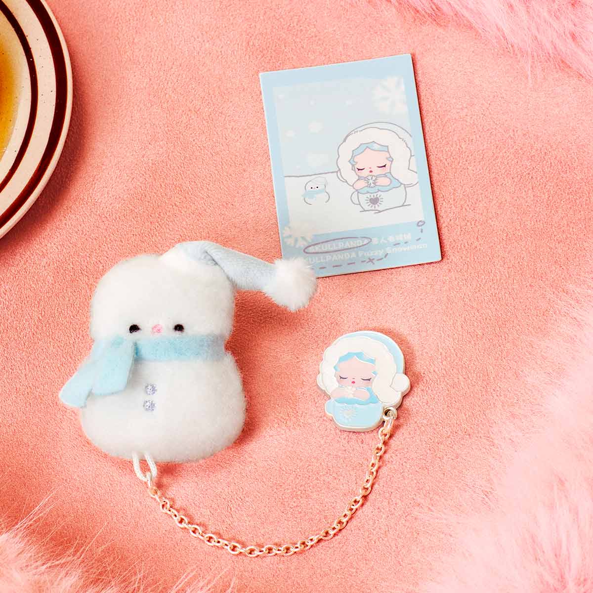 1123. POP BEAN Fluffy & Cozy Series-Fridge Magnet Blind Box