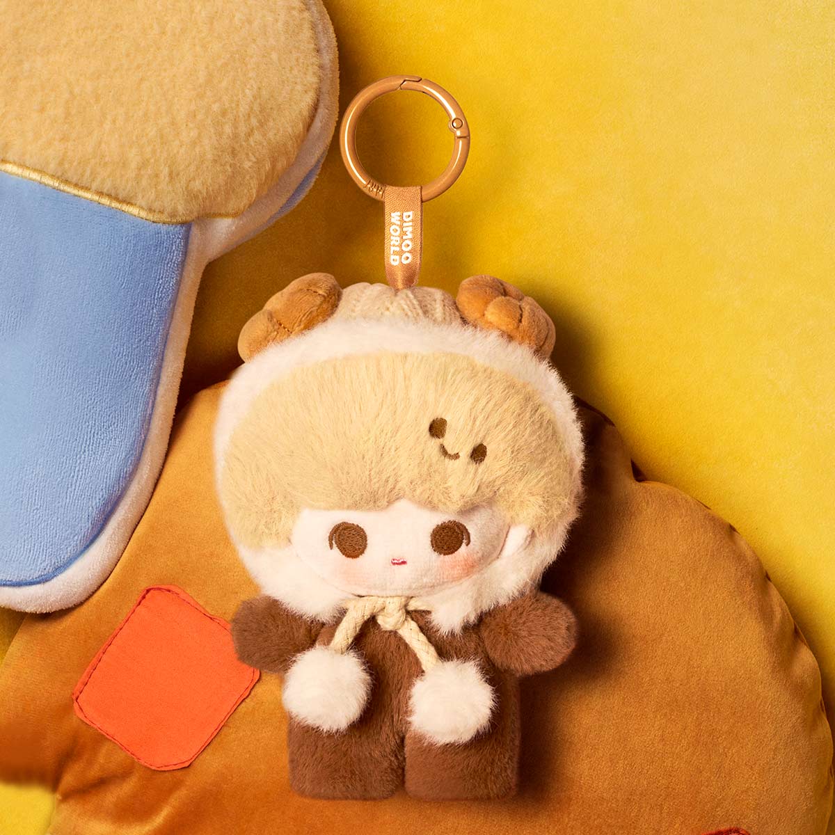 1119. POP BEAN Fluffy & Cozy Series-Plush Pendant Blind Box