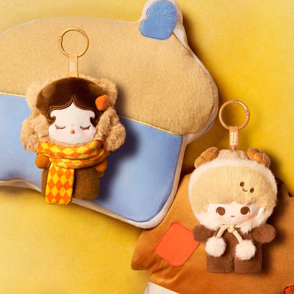 1119. POP BEAN Fluffy & Cozy Series-Plush Pendant Blind Box