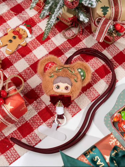 1110. Maymei Luck Bell Plush Phone Strap(Pre-order)