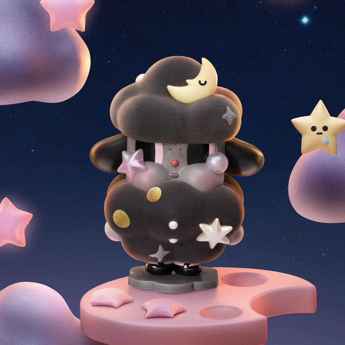 1163. CRYBABY CRYING TO THE MOON SERIES FIGURES