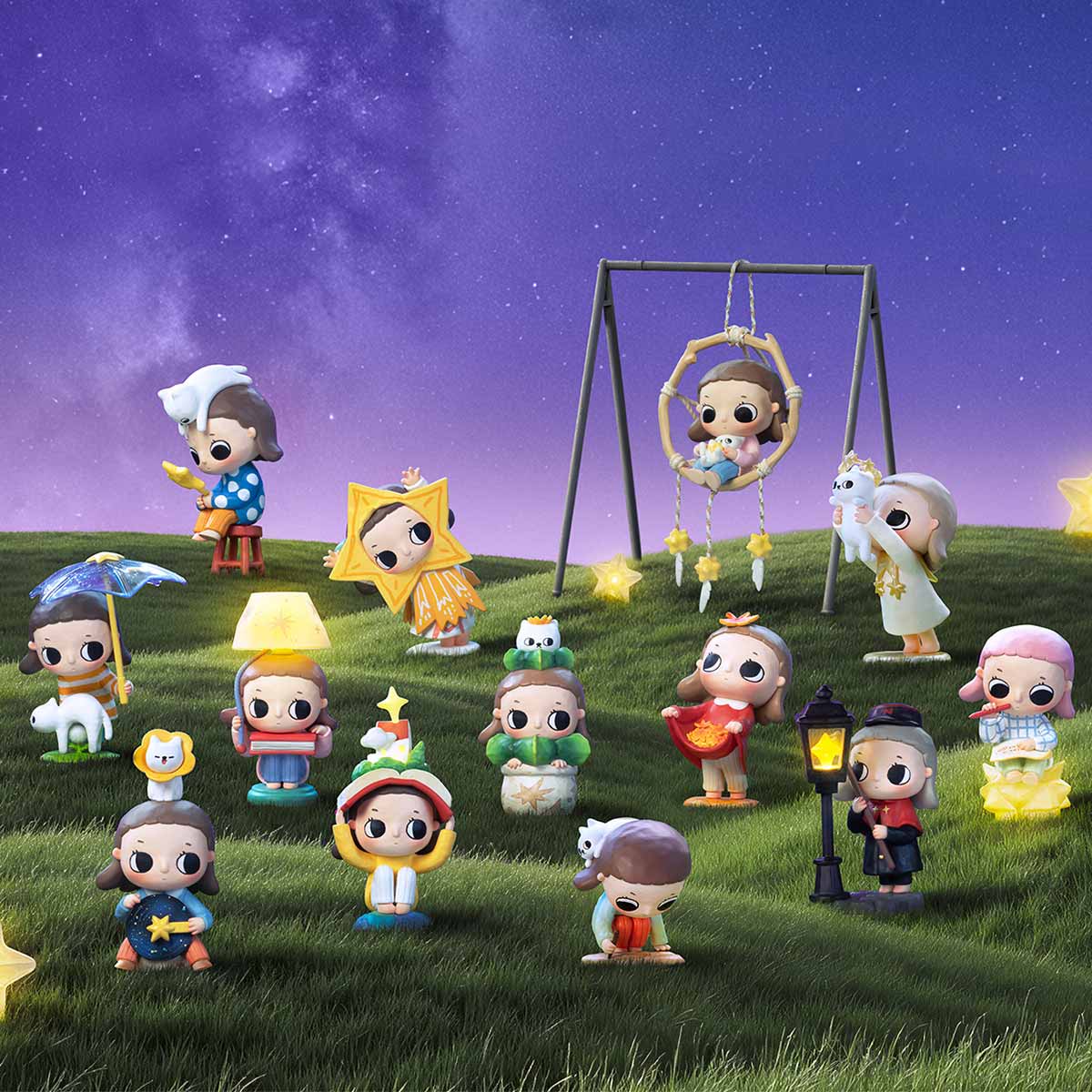 1158. Nyota We are All Stars Series Figures
